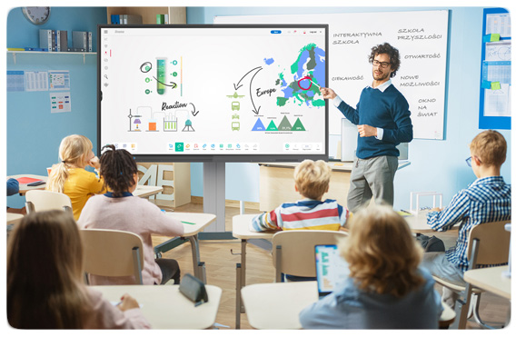Interactive Screens: A Revolution in Classroom Learning